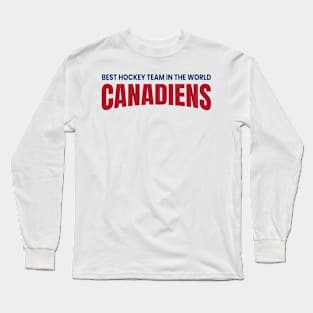 best hockey team in the world Long Sleeve T-Shirt